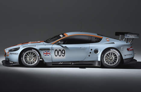 ... og fra siden - Gulf er tilbage på Le Mans